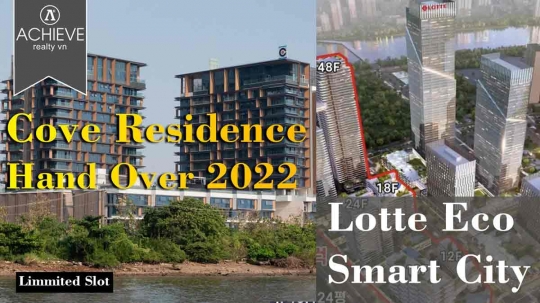 Cove Residences Empire City bàn giao đẹp mãn nhãn | Lotte Eco Smart City chuẩn bị triển khai mở bán
